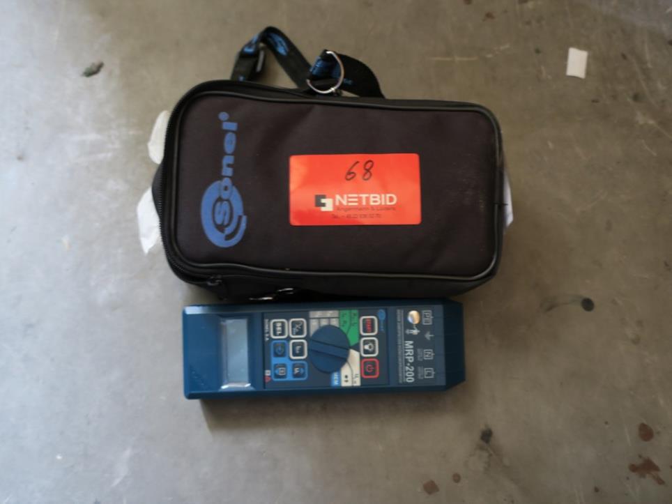 Used Sonel MRP-200  RCD Meter for Sale (Auction Premium) | NetBid Industrial Auctions